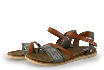 Nelson Sandalen in maat 42 Groen, Kleding | Dames, Schoenen, Verzenden, Sandalen of Muiltjes, Zo goed als nieuw, Nelson