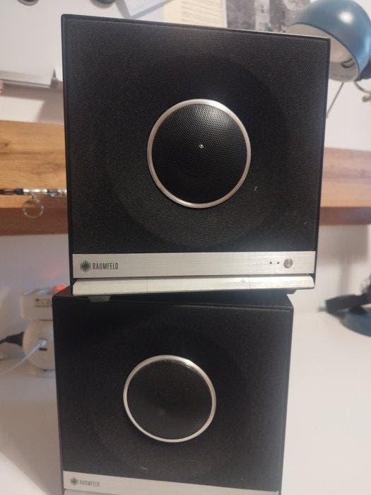 Raumfeld - Stereo Cubes Actieve luidsprekerset, TV, Hi-fi & Vidéo, Radios