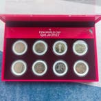 2022 Qatar World Cup Official Commemorative Silver Coin Set, Nieuw