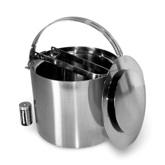 Stelton H 23.5 cm - Arne Jacobsen - Ijsemmer - Cylinda-Line, Antiquités & Art, Antiquités | Meubles | Chaises & Canapés