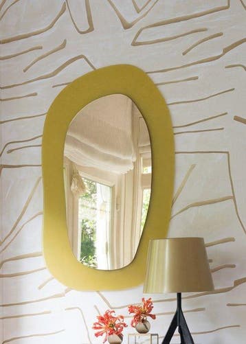 Pon Design - Laura Gaiteiro - Wandspiegel - Brein Nies -, Antiek en Kunst