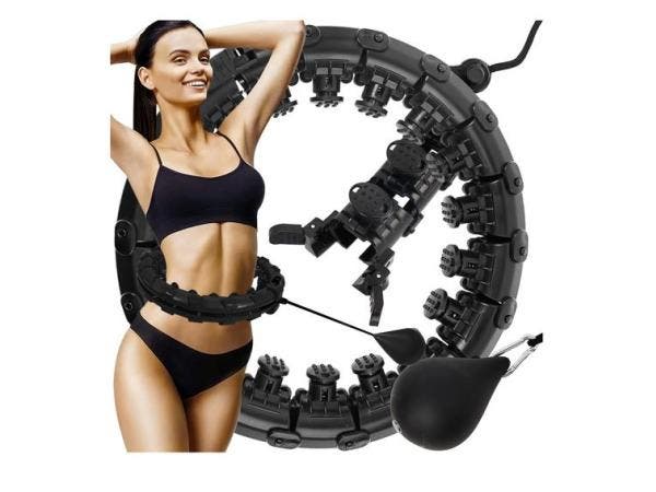 Veiling - Trizand Hula hoepel met massager + gewicht, Divers, Divers Autre