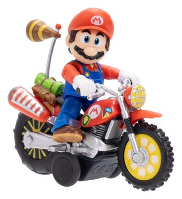 The Super Mario Galaxy Movie Action Figure with Pull Back Mo, Ophalen of Verzenden