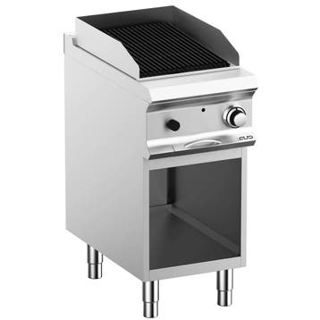 Lavasteengrill | DOMINA PRO 700 | Gas | Oppervlak 352x475, Verzenden, Nieuw in verpakking