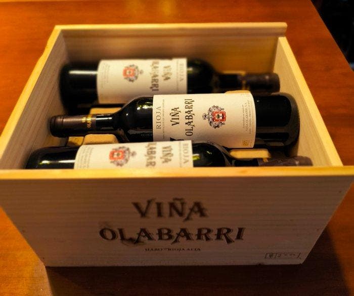 2018 Viña Olabarri - Rioja Reserva - 6 Flessen (0.75 liter), Verzamelen, Wijnen