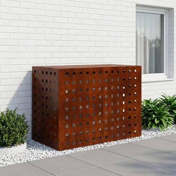 vidaXL Air Conditioner Hoes Roestkleurig 100 x 50 x 70 cm, Electroménager, Verzenden