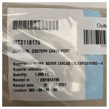 Bieden: Quicksilver 675 Pilothouse curtain for, Ophalen of Verzenden, Nieuw