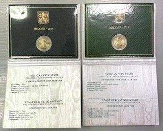 Vaticaan. 2 Euro 2018 Padre Pio + Patrimonio Culturale