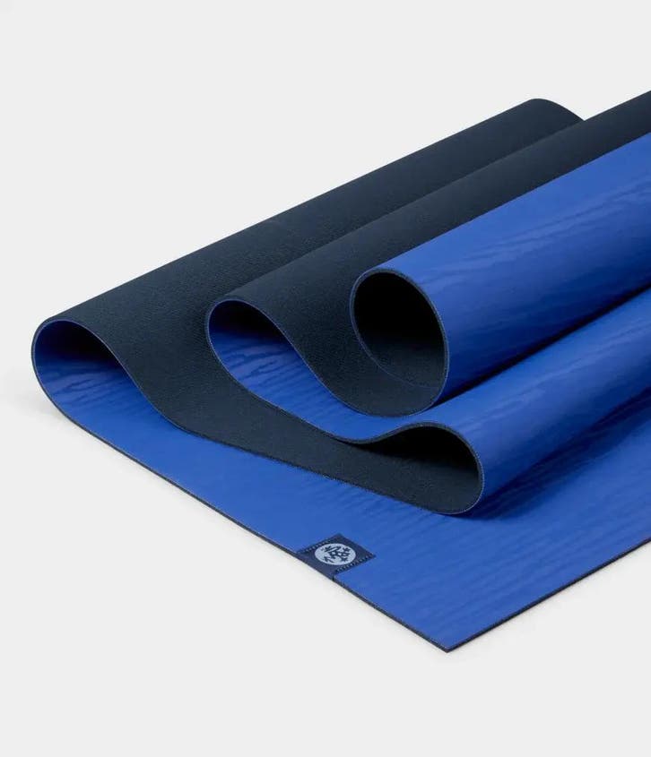 Manduka EKOlite 3.0 Mat 71” - Blue Toad Midnight 4mm, Sport en Fitness, Yoga en Pilates, Yogamat, Nieuw, Ophalen of Verzenden