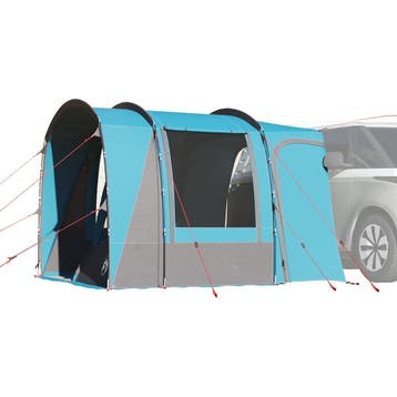 vidaXL Autotent 4-persoons waterdicht blauw, Verzenden, Nieuw