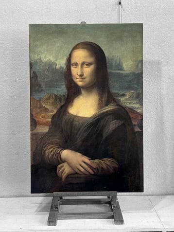 Leonardo da Vinci (1452-1519), after - La Joconde, Mona Lisa, Antiek en Kunst