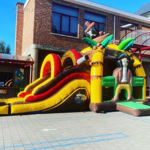 Springkasteel JB Inflatables Piraat, Hobby en Vrije tijd, Feestartikelen | Verhuur, Ophalen