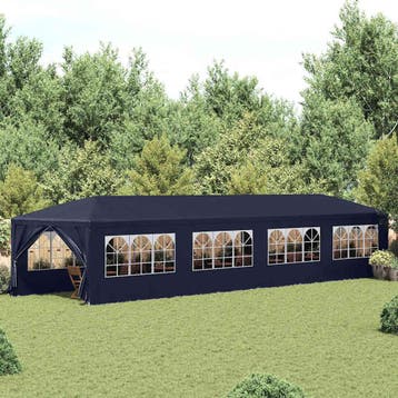 vidaXL Partytent 3x12 m blauw, Verzenden