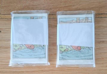 Tintin - Tintin - 2 x 64 Chromos bubble-gum Milou - 128, Nieuw