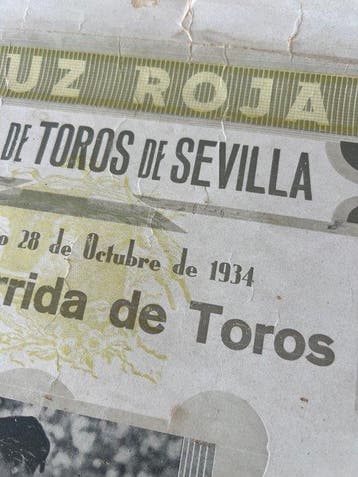Anonymous - Cartel taurino histórico - Jaren 1930