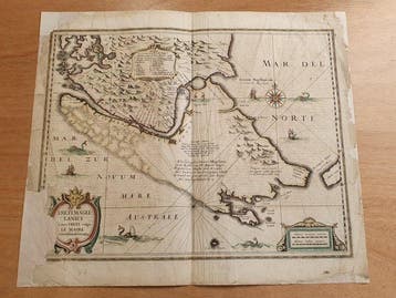Argentinië - Straat van le Maire; Hondius/Mercator - Freti