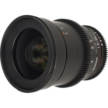 Samyang 35mm T/1.5 VDSLR AS UMC II Nikon | Occasion, TV, Hi-fi & Vidéo, Photo | Lentilles & Objectifs, Ophalen of Verzenden