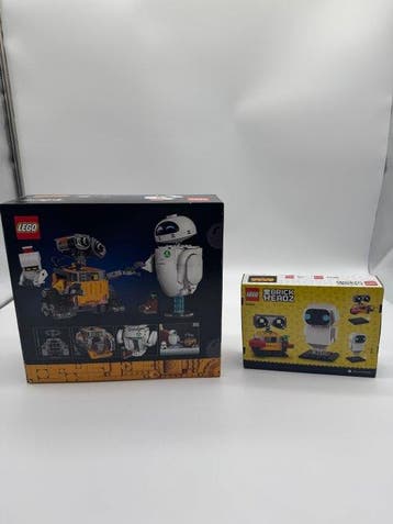 Lego Set - Disney - WALL-E & EVE + BrickHeadz WALLE & EVE