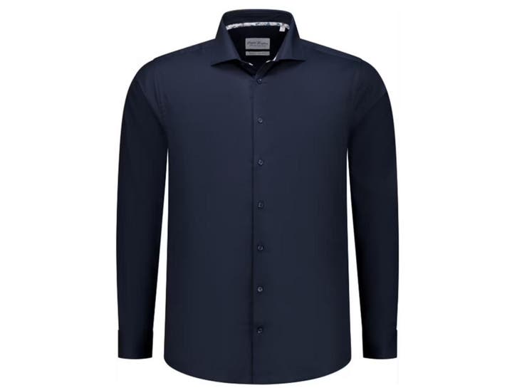 Boston Brothers BBO34F110 - Wide Spread Overhemd - Slim Fit, Kleding | Heren, Overige Herenkleding, Nieuw, Verzenden