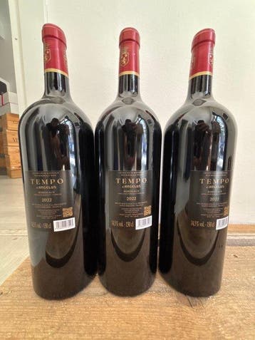 2022 Tempo dAngelus - Bordeaux - 3 Magnums (1.5L), Nieuw
