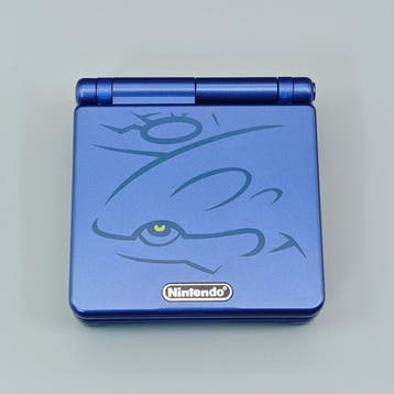 Nintendo - Gameboy Advance SP - Kyogre Pokémon Themed