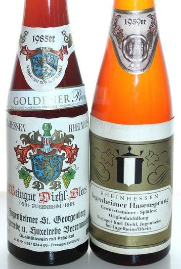 1959 + 1985 Beerenauslese + Spätlese - Jugenheimer, Collections