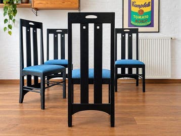 Stoel (5) - Hout, Textiel, Antiek en Kunst