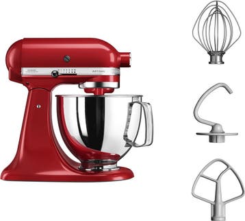 KitchenAid Artisan 5KSM125EER - Keukenmachine -4,8L - Keizer, Elektronische apparatuur, Verzenden, Zo goed als nieuw