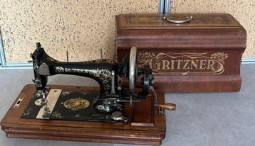 Gritzner R Selecta 1910 Grand Prix Naaimachine - Gietijzer
