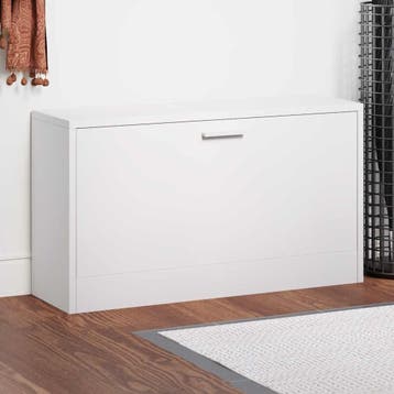 vidaXL Schoenen opbergkast 80x24x45 cm wit, Verzenden, Nieuw