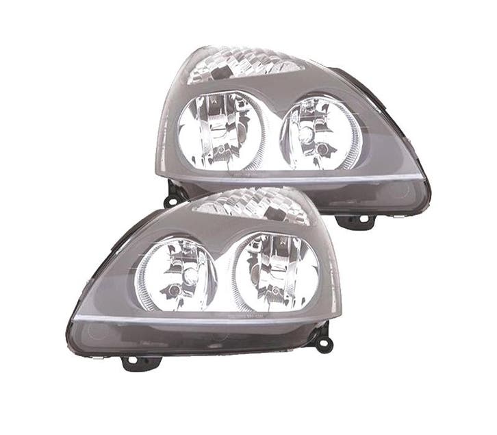 PHARES POUR RENAULT CLIO II 01-05 GRIS, Autos : Pièces & Accessoires, Éclairage, Envoi