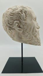 Sculpture, Michelangelo Buonarroti - 34 cm - poudre de