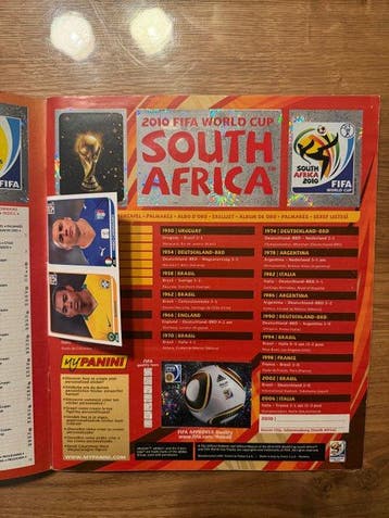 Panini World Cup South Africa 2010 - 1 Compleet album -, Collections
