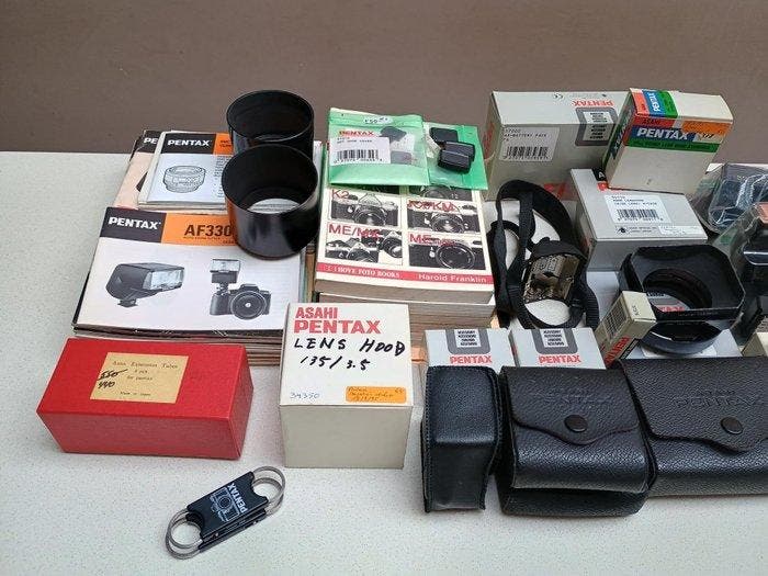 Pentax, Asahi assorted Pentax accessoires Accessoires pour, TV, Hi-fi & Vidéo, Appareils photo analogiques