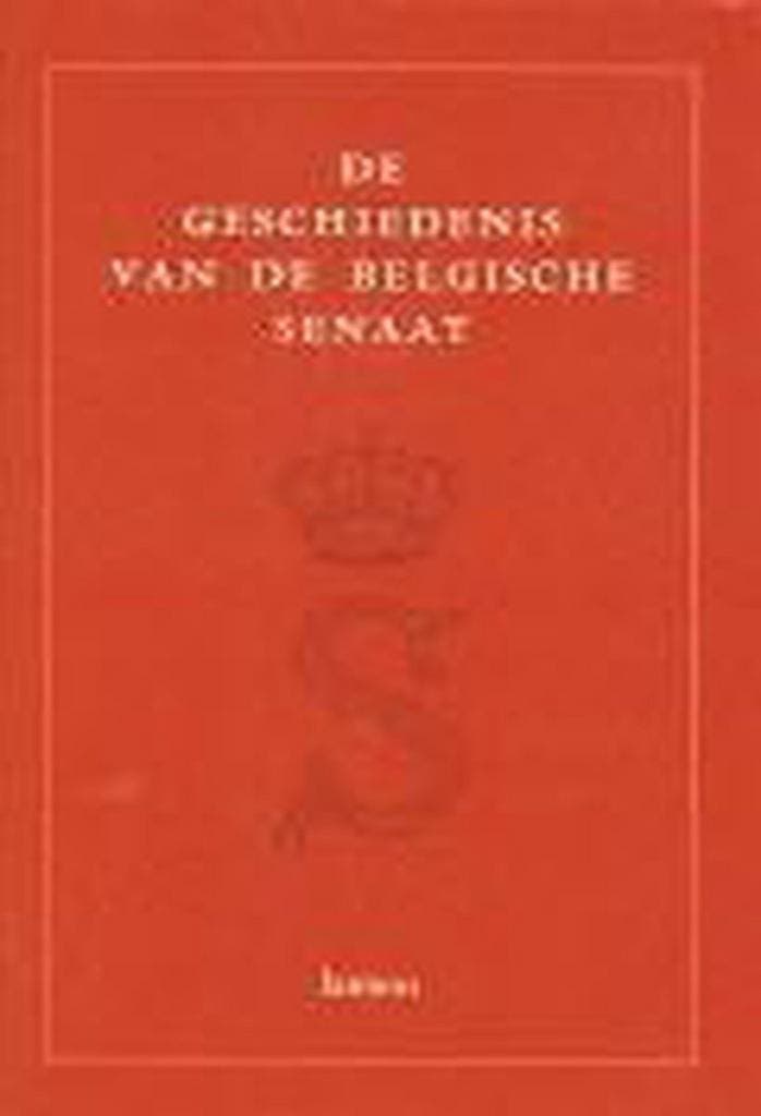De geschiedenis van de Belgische senaat 1831-1995, Boeken, Politiek en Maatschappij, Gelezen, Verzenden