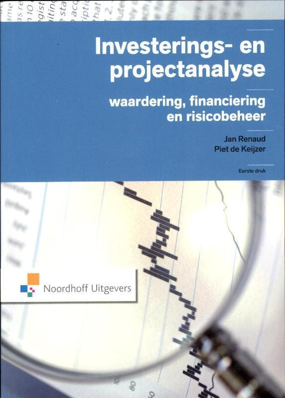 Investerings- en project analyse 9789001788865 J. Renaud, Livres, Économie, Management & Marketing, Envoi