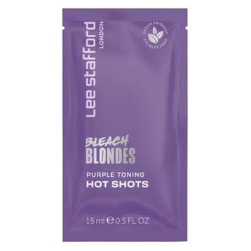 Lee Stafford Bleach Blondes Purple Toning Hot Shot, Verzenden, Gel, Wax, Haarlak of Mousse