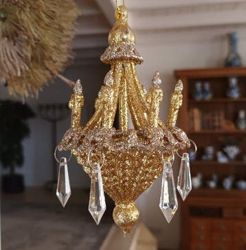 Décoration de sapin de Noël (3) - Chandelier avec des, Nieuw