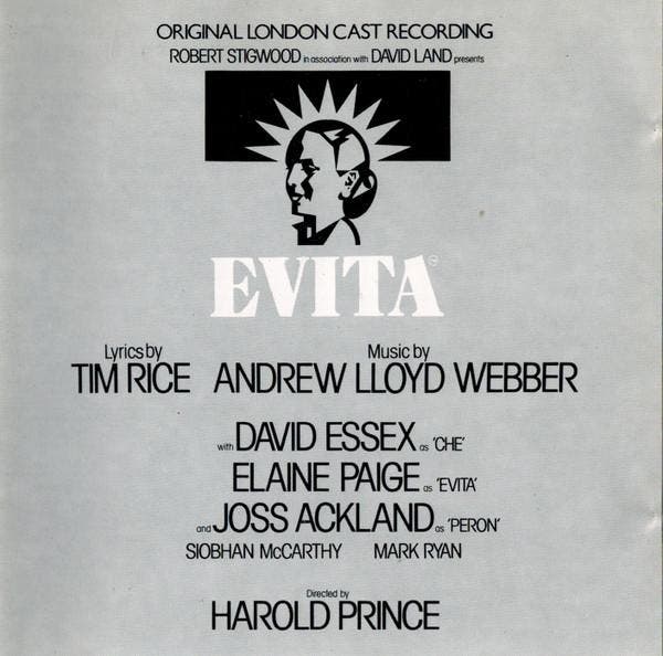 Andrew Lloyd Webber And Tim Rice – Evita: Original London, CD & DVD, CD | Rock, Envoi