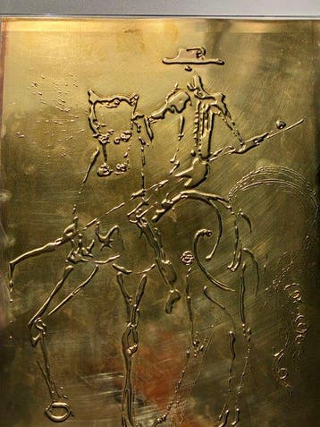 Salvador Dali (1904-1989) - Les chevaux Daliniens, Le