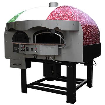 Roterende Pizzaoven | SERIE MIX-RK (MOSAIC) | Gas/Hout | 9x, Verzenden, Nieuw in verpakking