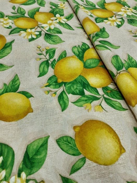 Meubelstof - 500 cm - 140 cm - Katoen Sorrento, Antiquités & Art, Tapis & Textile