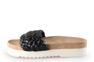 Maruti Slippers in maat 39 Zwart, Slippers, Verzenden, Zwart, Zo goed als nieuw