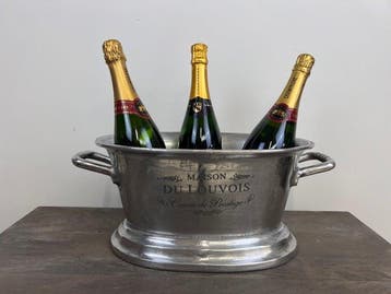 Champagne koeler - 3-flessenkoeler - Legering - Maison Du