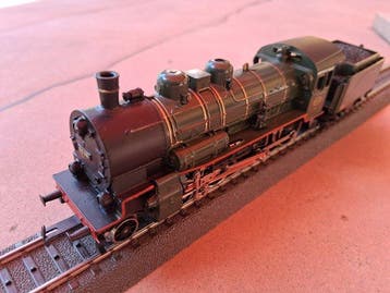 Märklin H0 - 3086 - Locomotive à vapeur avec tender (1) -