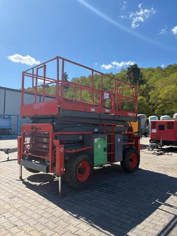 Veiling: Schaarlift SkyJack SJ8841RT Diesel 14.5m 2017, Ophalen