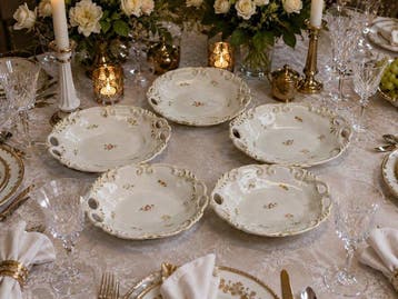 Vieux Paris - Tafelservies - Bloem - Porselein, Antiquités & Art