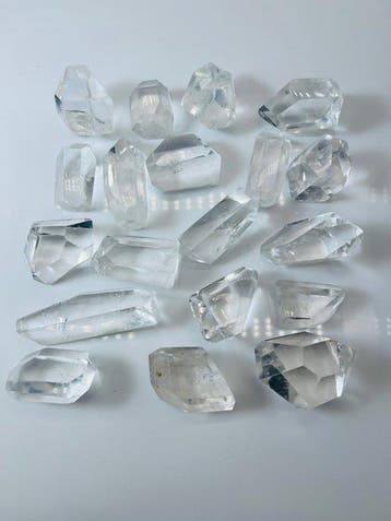 Quartz clair - Forme libre polie - Pierre naturelle - Pierre, Collections, Minéraux & Fossiles