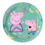 Peppa Pig Borden 20cm 8st, Verzenden