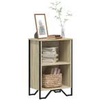 vidaXL Boekenkast 50x31x74,5 cm bewerkt hout sonoma, Verzenden